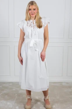 Cedra Dress Blanc Casse