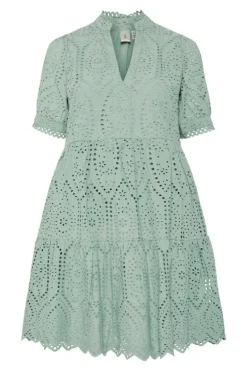 Yasholi Ss Dress Iceberg Green